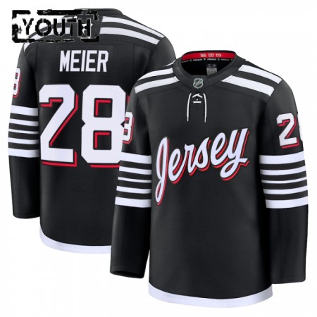 Lapsille NHL New Jersey Devils Pelipaita Fanatics Premium Timo Meier 2024-25 Kolmas Musta Lapsille NHL New Jersey Devils Pelipaita Fanatics Premium Timo Meier 2024-25 Kolmas Musta